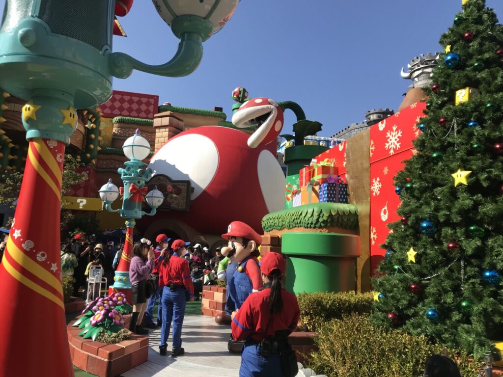 ユニバーサルスタジオジャパン スヌーピー ストラップ クリスマス