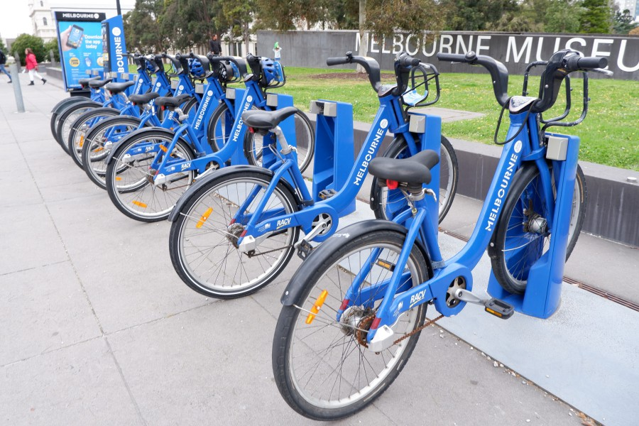 メルボルン　レンタルサイクル