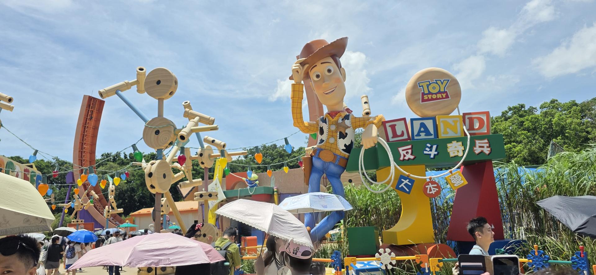 香港ディズニーのトイストーリーランド完全攻略！グッズやアトラクションまで