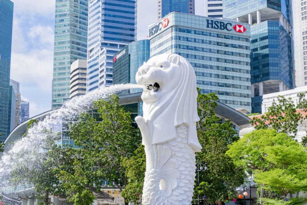 シンガポール 土産 灰皿 観賞用 マリーナベイサンズ 2025