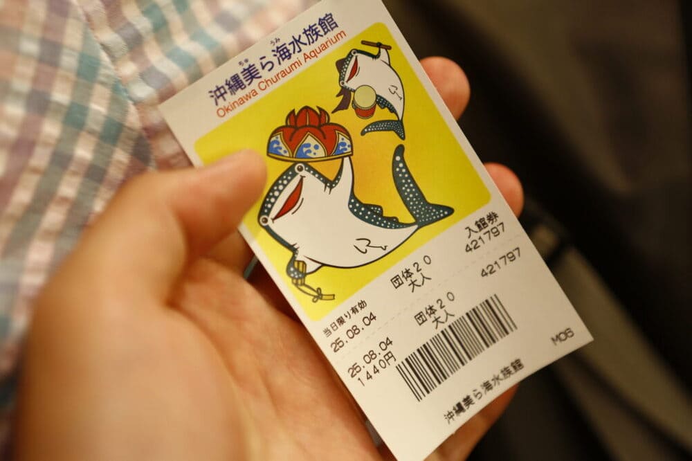 美ら海水族館　チケット2枚
