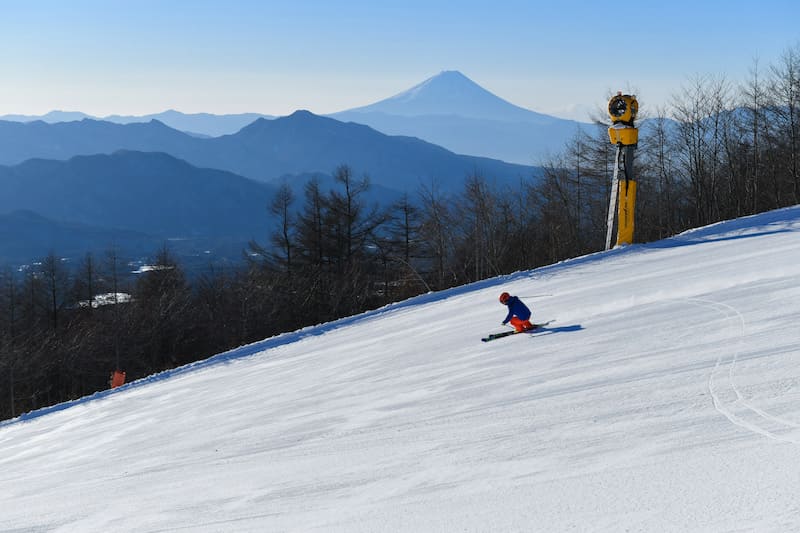 山梨のスキー場おすすめ4選！特徴や近くの日帰り温泉もご紹介