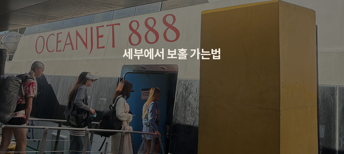 세부에서 보홀 가는법 (feat.오션젯 페리) 총정리