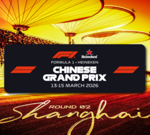 ภาพโปรโมตการแข่งขัน Formula 1 Heineken Chinese Grand Prix 2026 ที่สนามเซี่ยงไฮ้ วันที่ 13–15 มีนาคม 2026