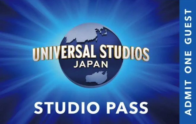 ภาพบัตร Universal Studios Japan Studio Pass 2026 บัตรเข้า USJ แบบ One Day สำหรับเข้าทุกโซนเครื่องเล่นในสวนสนุก