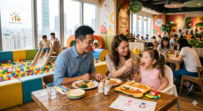 2026台北親子餐廳推介｜附遊樂區、多元餐點，大人細路都盡興！