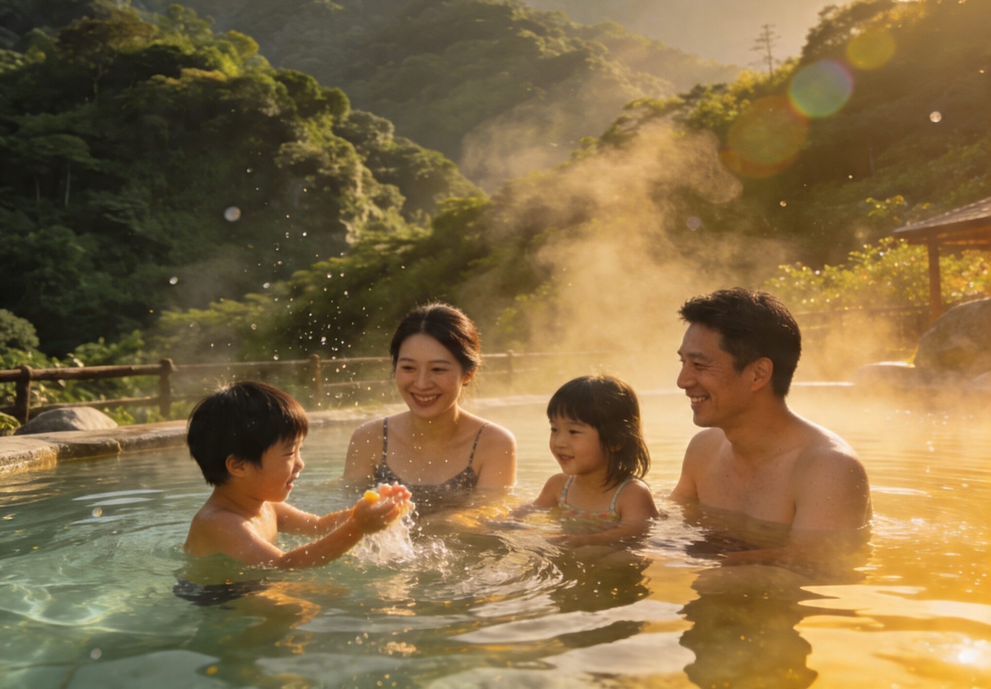 台北烏來三代同堂溫泉：深度親子共游體驗，共創全家人的難忘回憶！