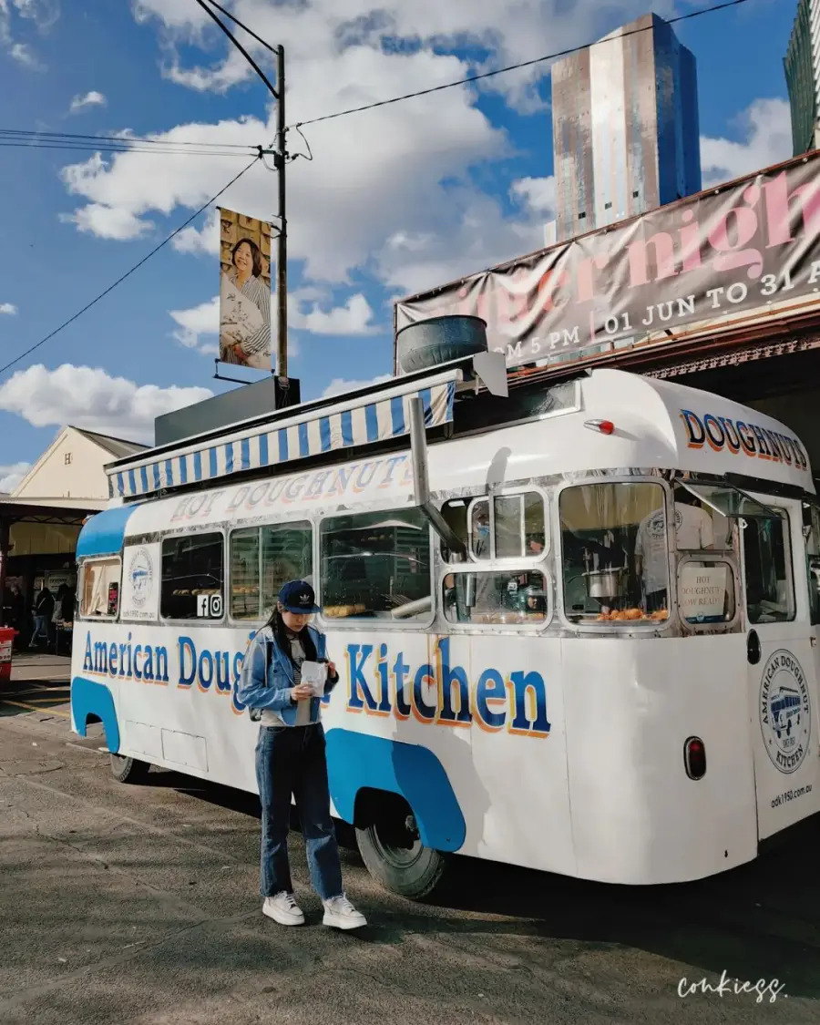 墨爾本美食餐廳推薦-市區美食-平價小吃-甜甜圈-American Doughnut Kitchen
