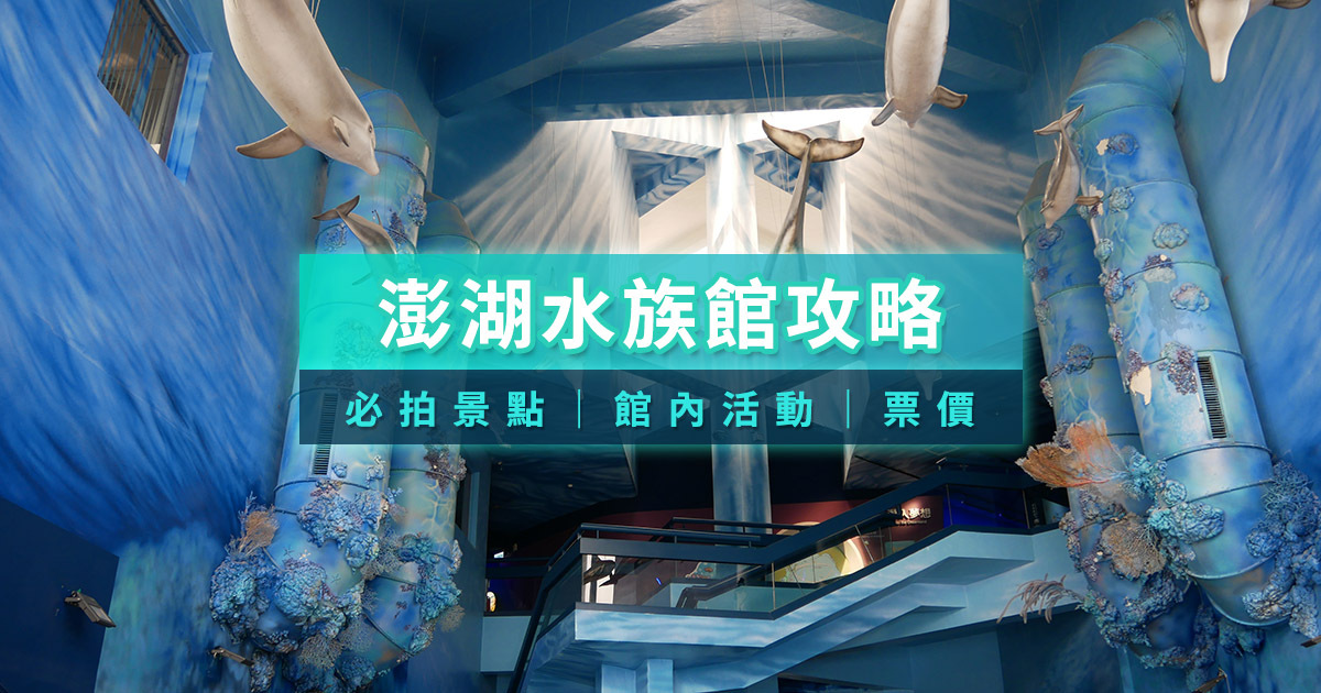 澎湖水族館攻略》門票資訊/餵食秀時間/海星觸摸池/附近美食推薦