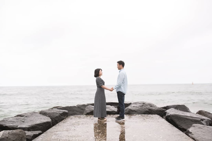 江原道旅遊-江原道景點-注文津海邊