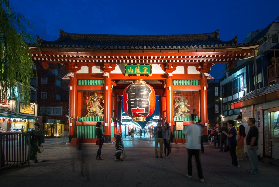 東京地鐵-東京交通-銀座線-淺草寺-雷門