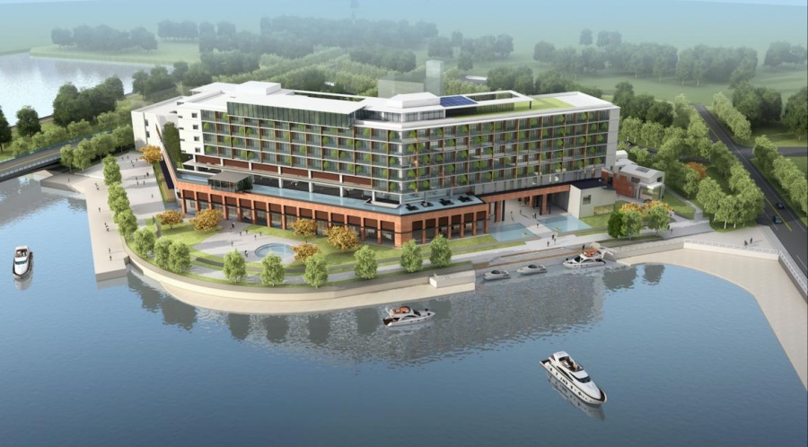 福爾摩沙遊艇酒店》台南安平新飯店！無邊際泳池/房型設施開箱！