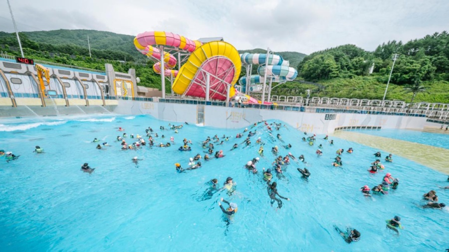 江原道旅遊-江原道景點-WELLI HILLI 水上樂園