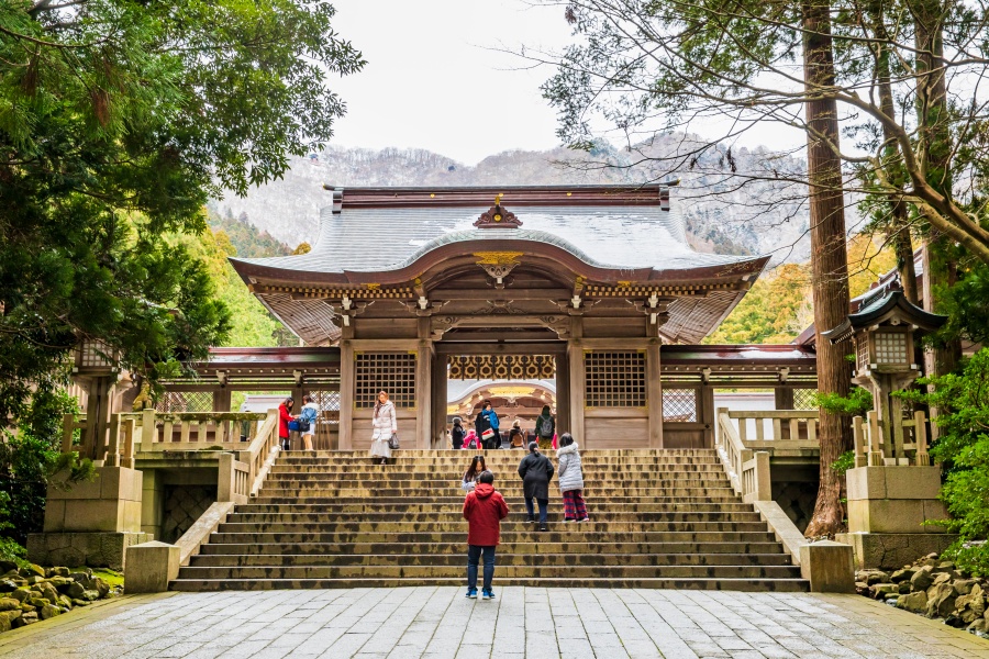 新潟景點 彌彥神社