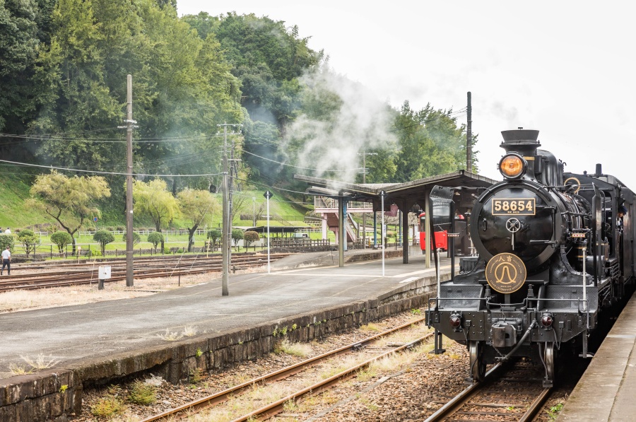 新潟景點 SL磐越物語號