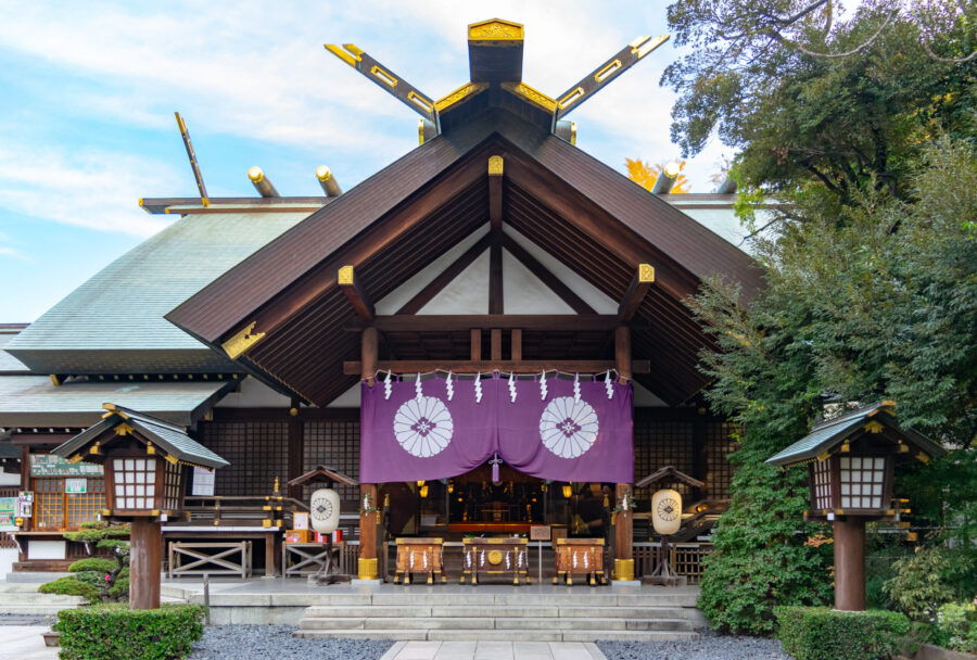 東京新宿景點推薦-神樂坂-東京大神宮