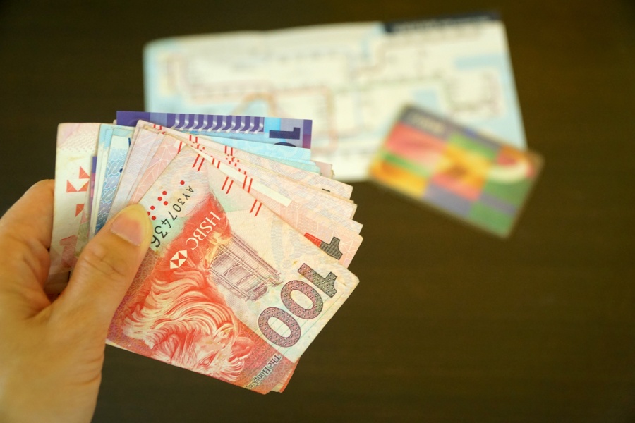 香港交通卡 八達通 票價