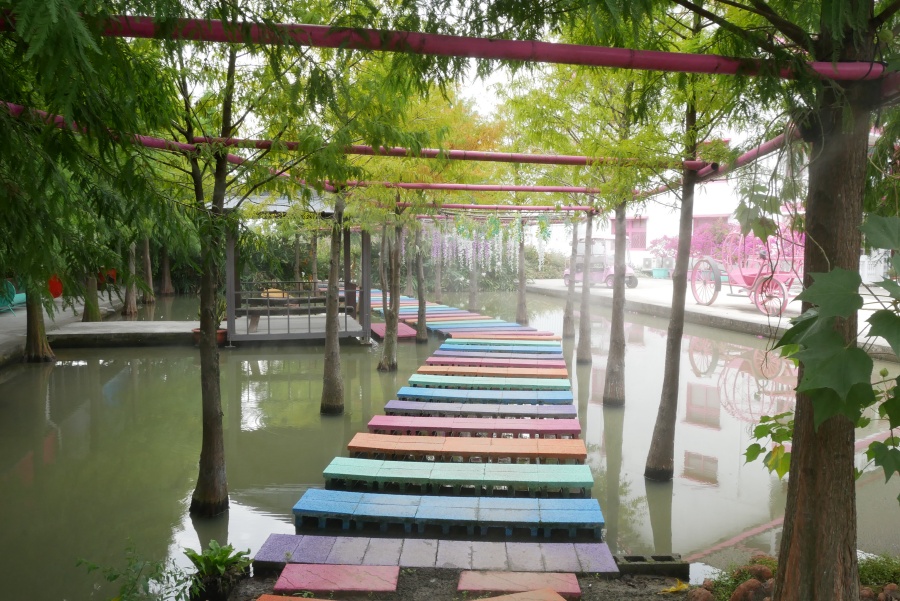 雲林親子景點 粉紅泡泡