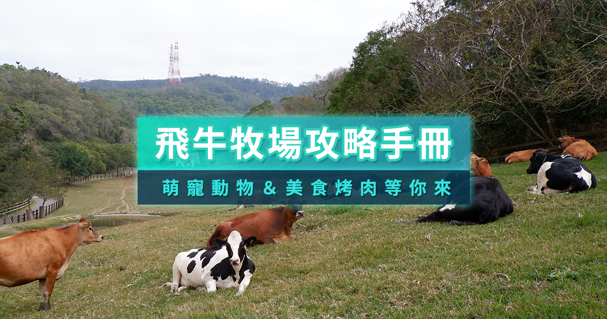 苗栗飛牛牧場門票多少錢？開箱苗栗親子景點住宿、餐廳、一日遊行程