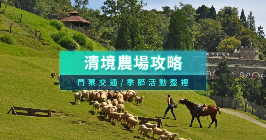 2026清境農場怎麼玩？南投清境農場門票住宿/櫻花季/綿羊秀表演介紹