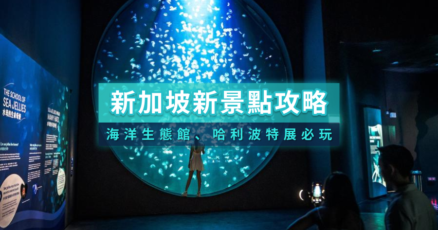 2025新加坡5大新景點開箱：升級版海洋生態館、小小兵樂園、哈利波特展必玩