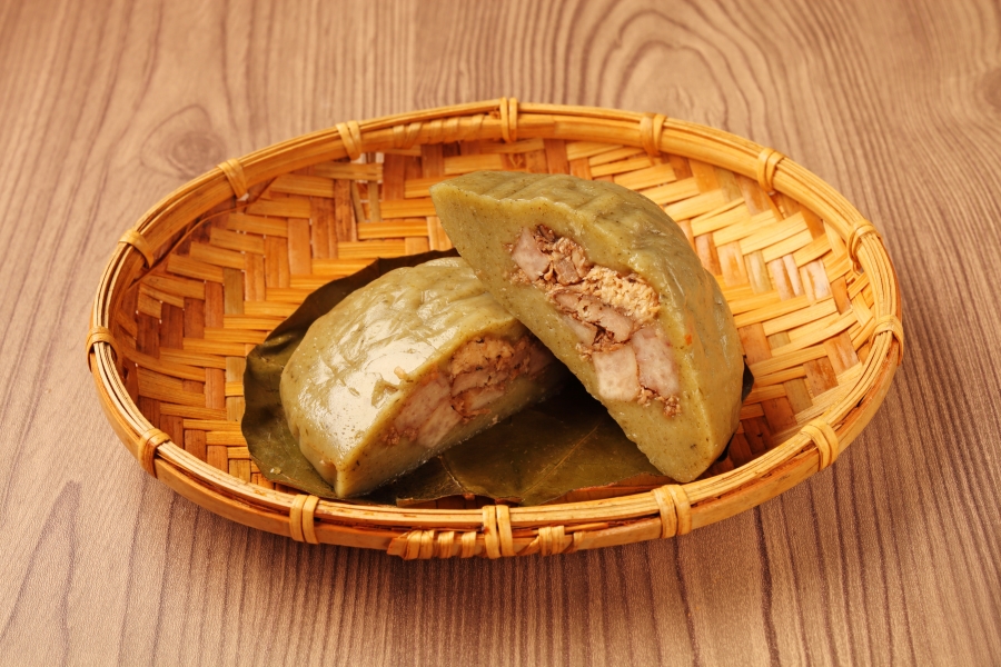 客家美食：客家菜包（豬籠粄）