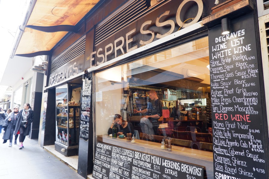 墨爾本美食餐廳推薦-市區美食-咖啡-Degraves Espresso Bar