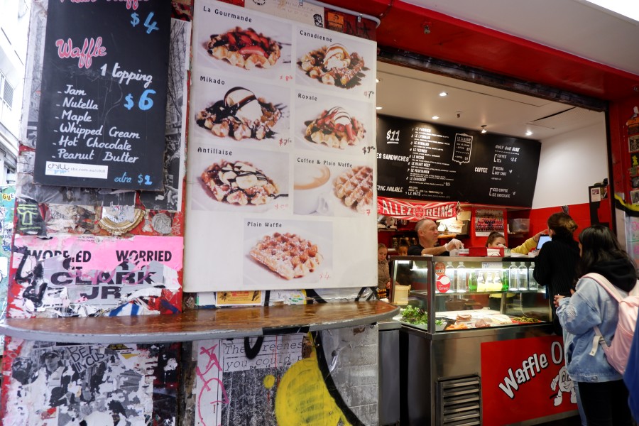 墨爾本美食餐廳推薦-市區美食-鬆餅-Waffle On