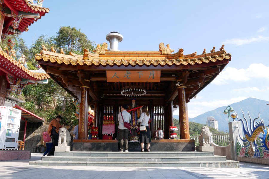 日月潭景點地圖/日月潭旅遊/月老廟