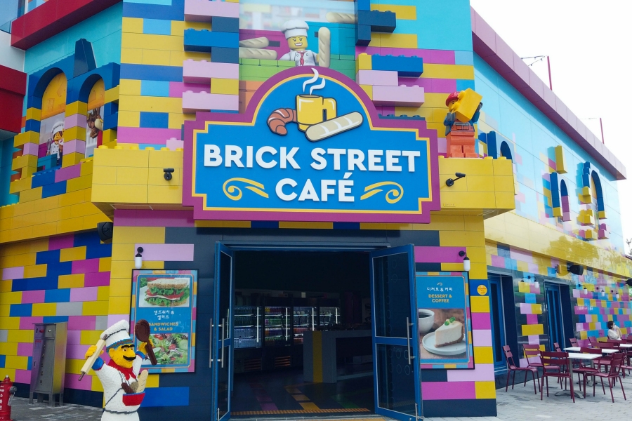 韓國樂高樂園-設施-積木咖啡