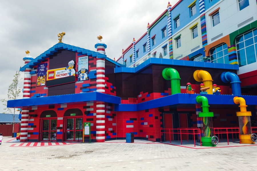 韓國樂高樂園-設施-積木大街-積木工廠