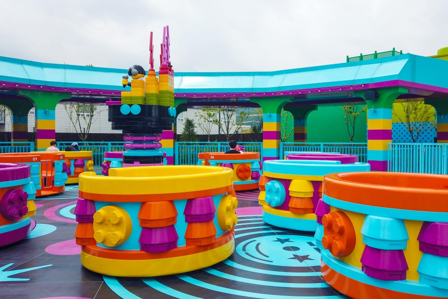 韓國樂高樂園-設施-積木樂園-咖啡杯