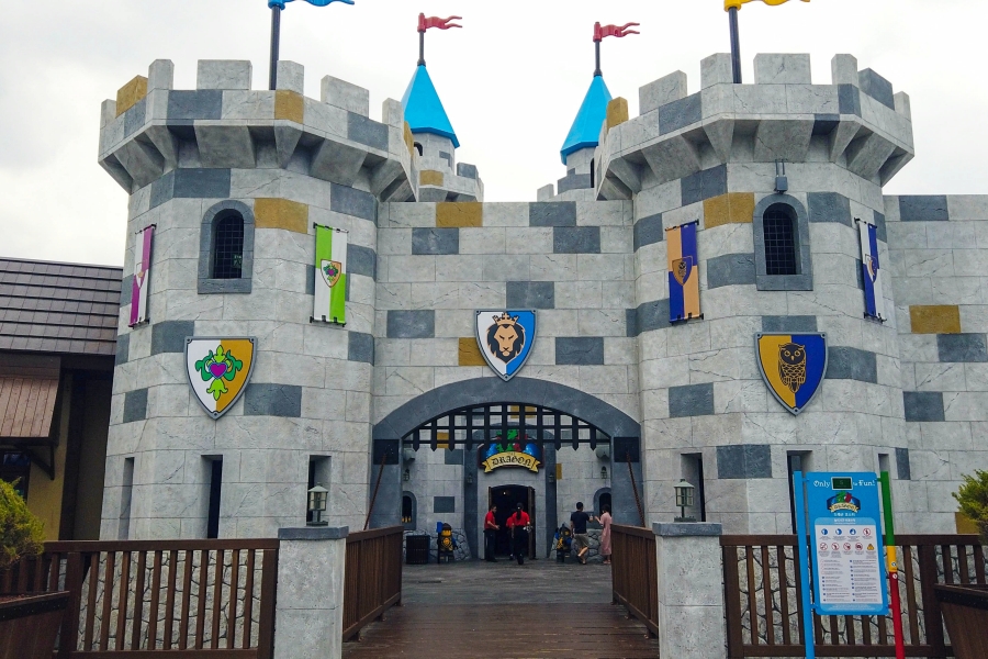 韓國樂高樂園-設施-樂高城堡-造景