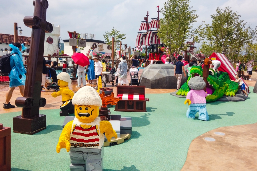 韓國樂高樂園-設施-海盜岸-親子遊戲區