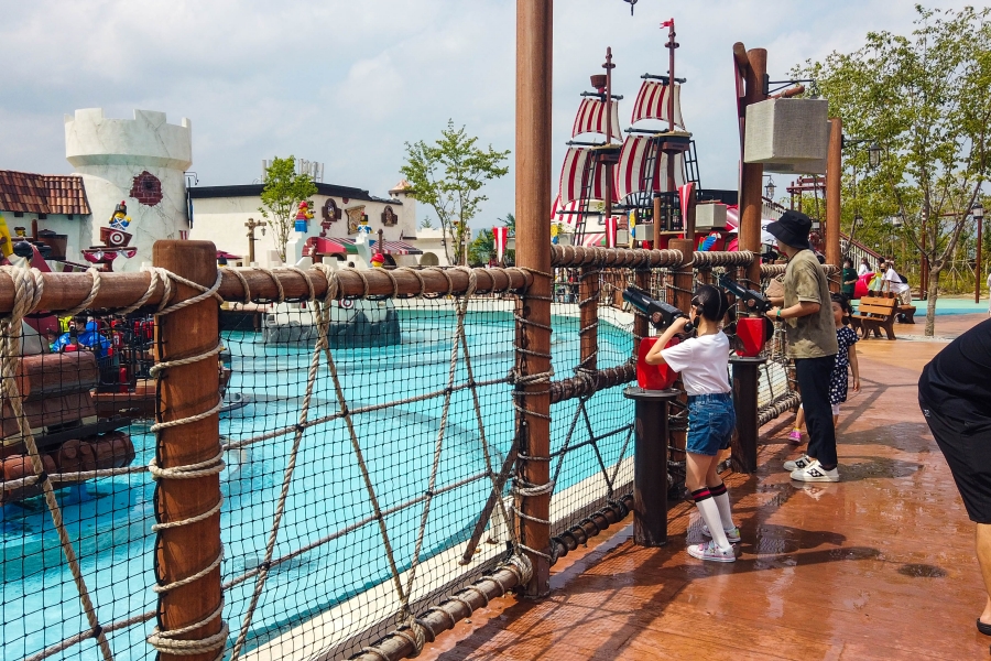韓國樂高樂園-設施-海盜岸-體驗