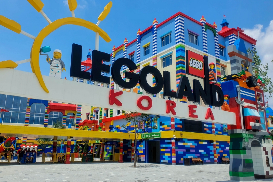 韓國樂高樂園-大門