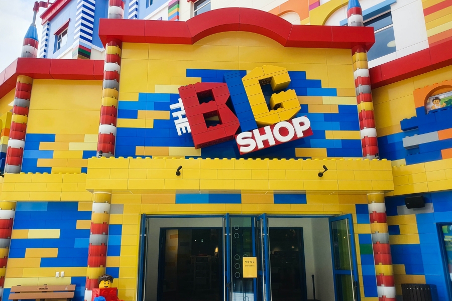 韓國樂高樂園-伴手禮店