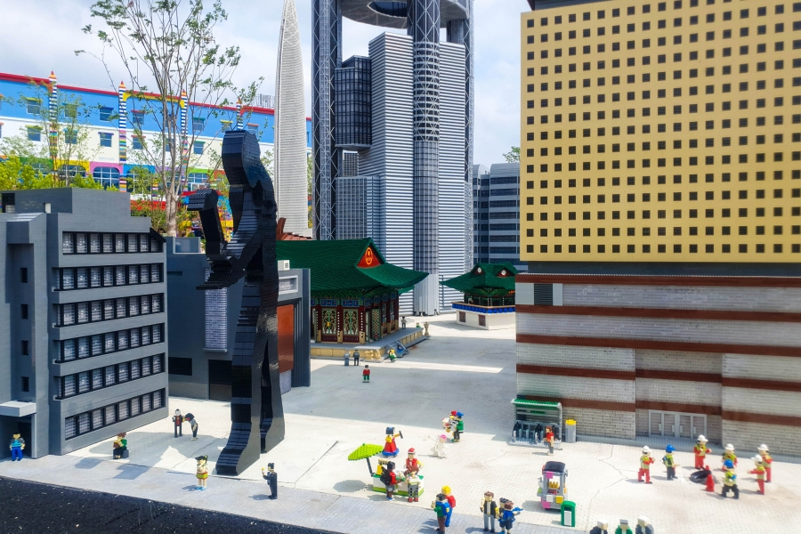 韓國樂高樂園-設施-迷你樂園-城市景