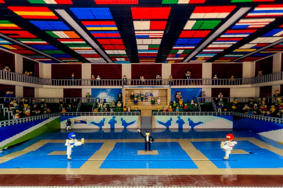 韓國樂高樂園-設施-迷你樂園-跆拳道館