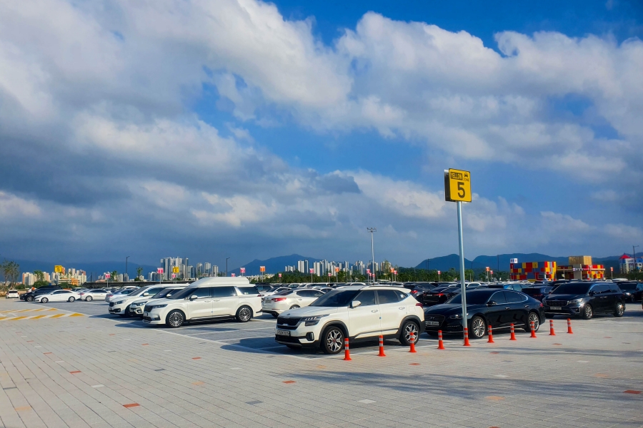 韓國樂高樂園-交通-停車場