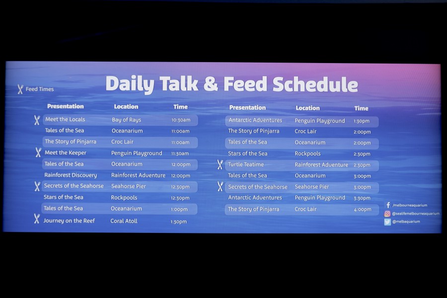 SEALIFE墨爾本水族館