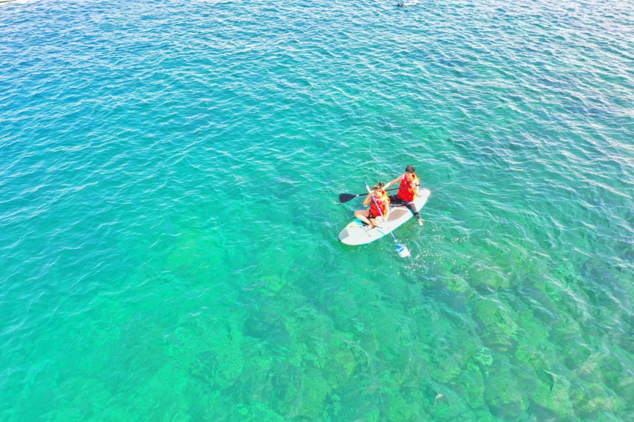 龜山島 牛奶海
