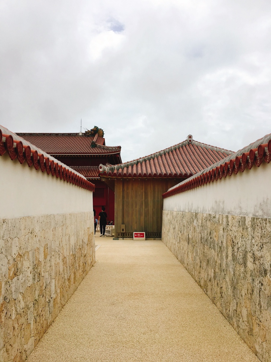 首里城內部