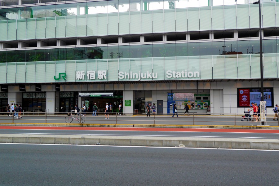 新宿車站-新宿站-JR-轉乘-出口