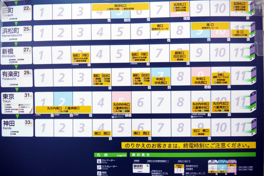 新宿車站-新宿站-轉乘-平面圖-地圖