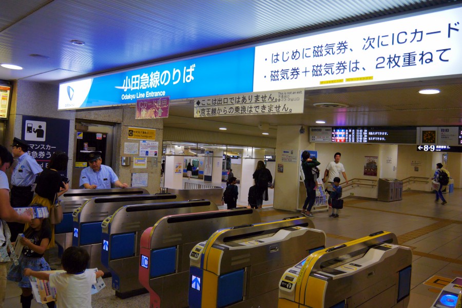 新宿車站-新宿站-轉乘-平面圖-地圖