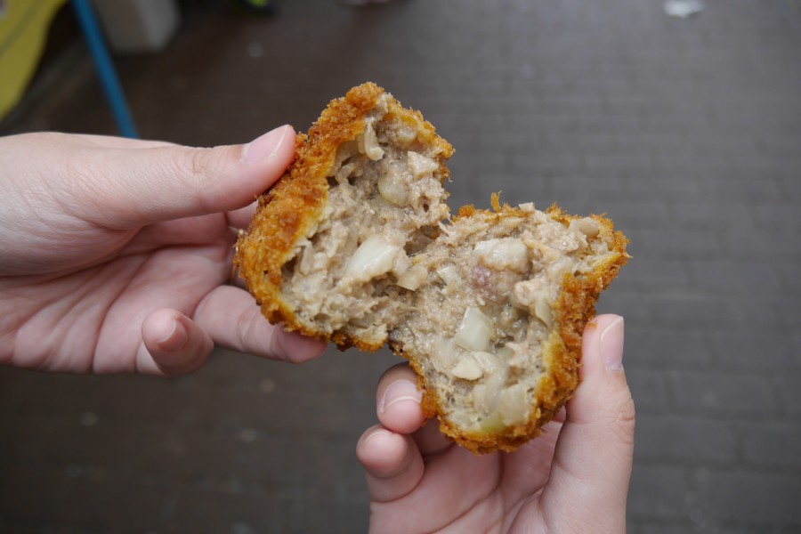 吉祥寺-一日遊-牛肉丸-美食