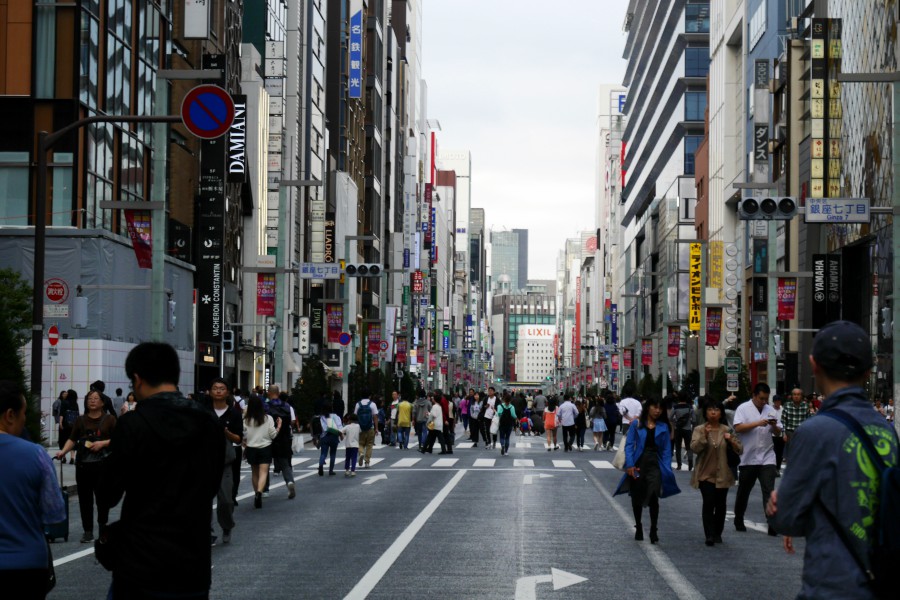 銀座-東京銀座-銀座中央通