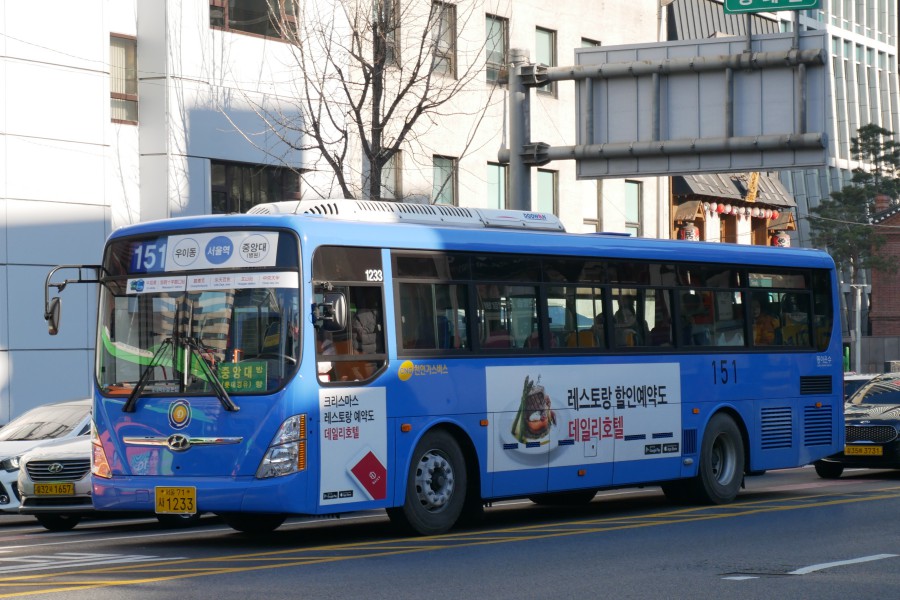 首爾自由行攻略-交通教學-首爾市區交通-首爾公車