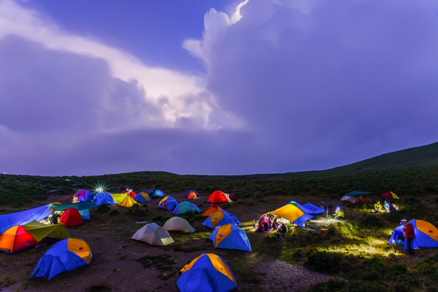 登山 百岳 合歡小溪營地